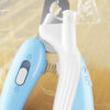 Pet Nail Clippers Dog Nail Clippers Cat Nail Clippers LED Electric Nail Grinder Pet Supplies LED Light Pet Nail Clippers - Image 10